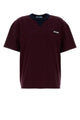 Prada Embroidered Cotton Oversize T-Shirt