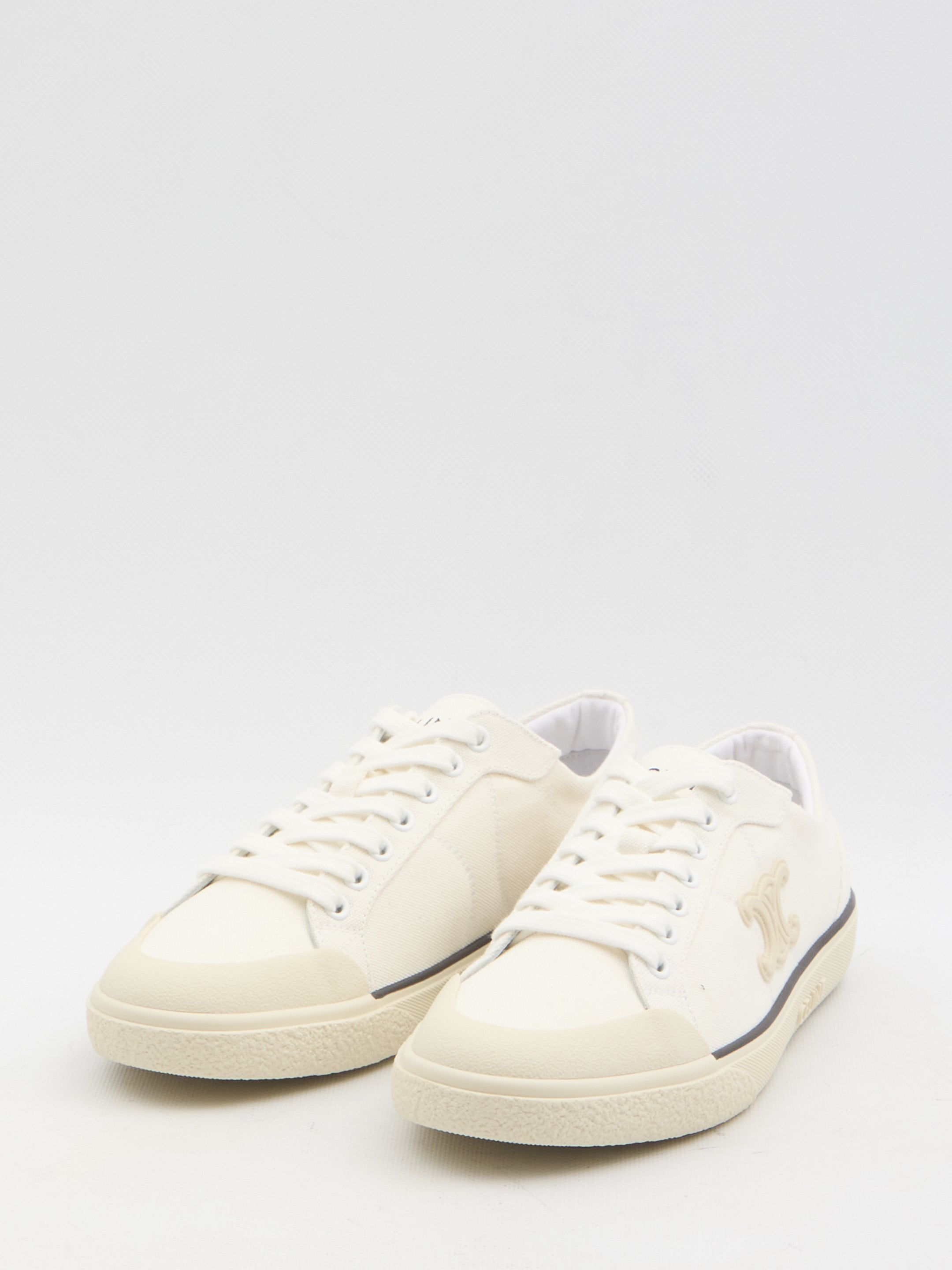 Celine Optic White Alan Low Top Sneakers
