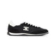 Celine Black White Suede Calf Leather Low Lace-Up Sneakers With Triomphe