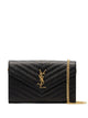 Saint Laurent Cassandre Clutch With Chain