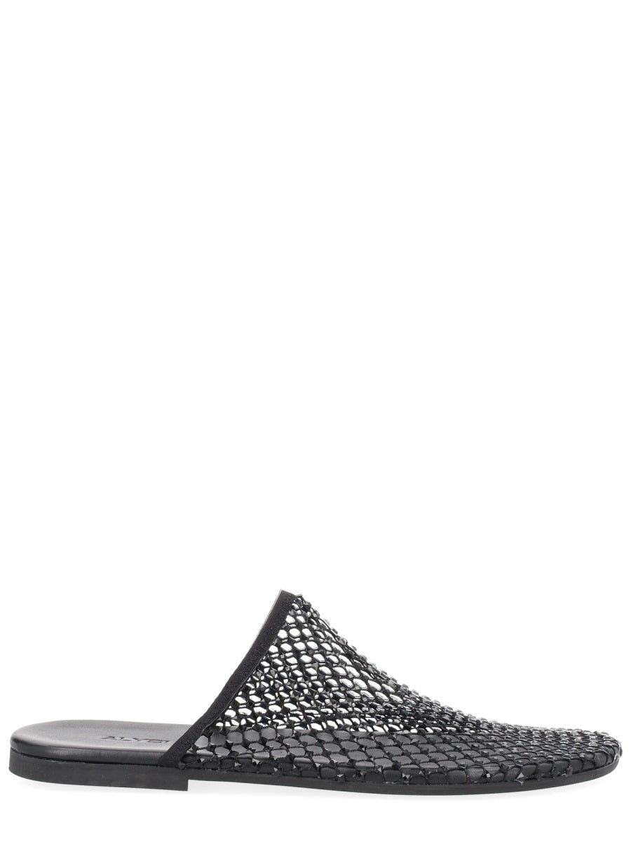 Alysi Mule Shoe With Rhinestones