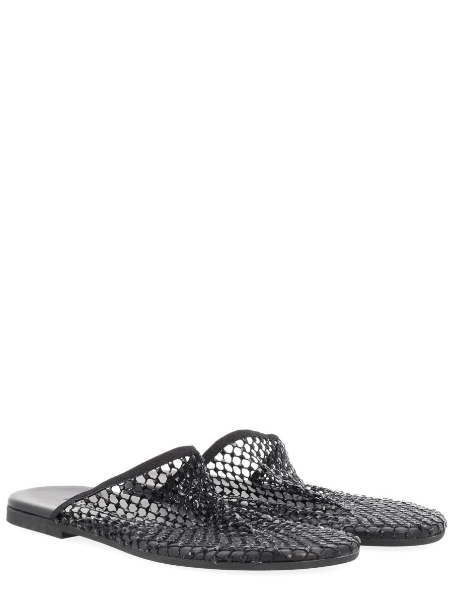 Alysi Mule Shoe With Rhinestones