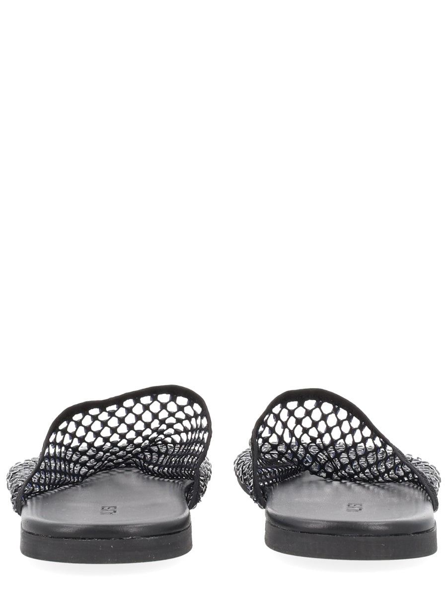 Alysi Mule Shoe With Rhinestones