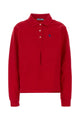 Prada Polo In Piqué With Long Sleeves