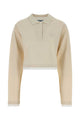 Prada Sand Piquet Polo Shirt