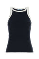 Prada Navy Blue Cotton Tank Top