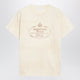 Prada Ivory Tshirt With Logo Print