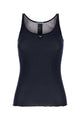 Prada Navy Blue Silk Tank Top