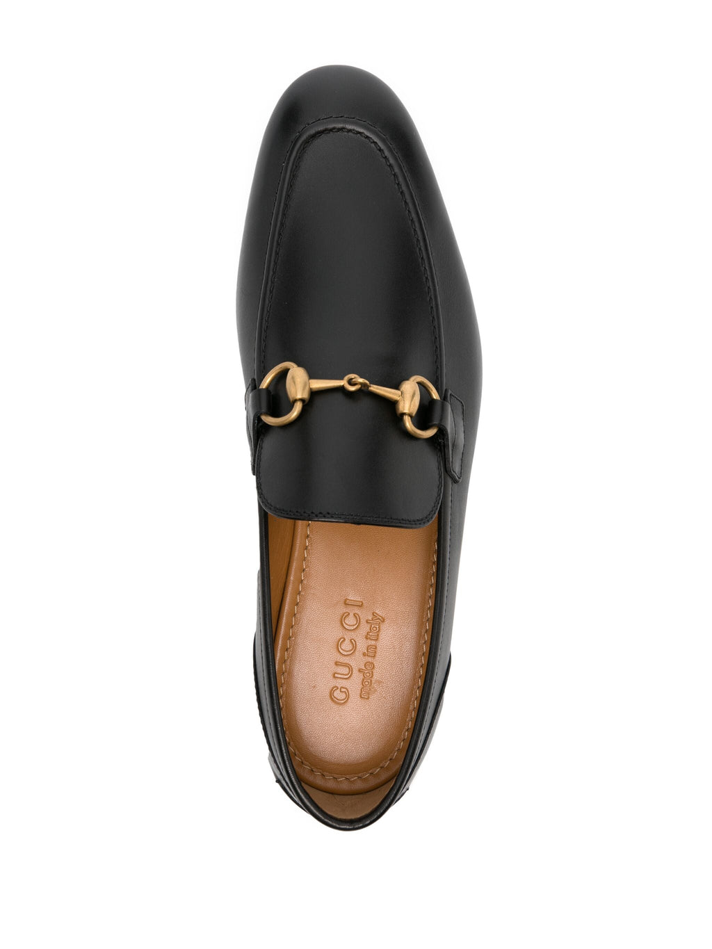 Gucci Black Leather Loafers