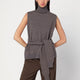 Róhe  Double-Layer Taupe Mélange Sweater