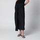 Róhe Black Sarongeffect Skirt