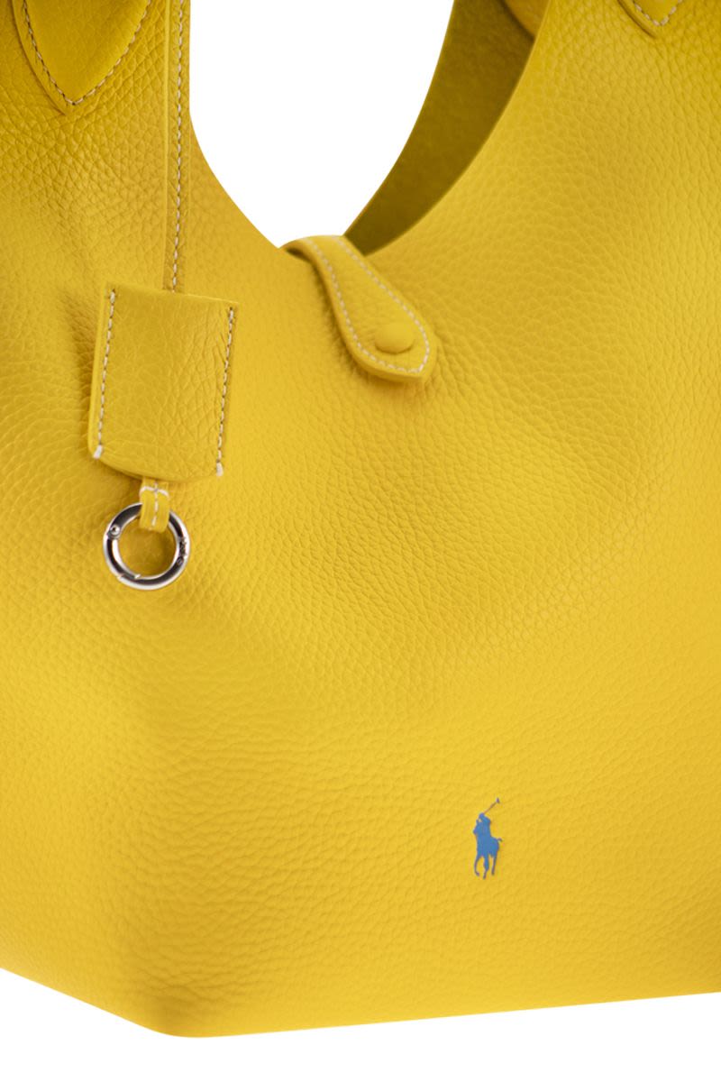 Polo Ralph Lauren Polo Play Leather Tote Bag
