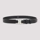 Celine Black Calf Leather Large 30 Mm Belt