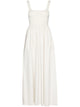Matteau Knitted & Cotton-Poplin Maxi Dress