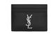 Saint Laurent Monogram Black Credit Card Holder