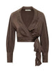 Zimmermann Top In Seta Wrap
