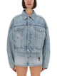 Alexander Wang Blue Regen Cotton Jackets