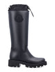 Moncler Waterproof Black Knee Boots
