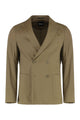 Boss Double-Breasted Linen Blend Jacket