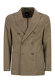 Boss Double-Breasted Blazer In Virgin Wool