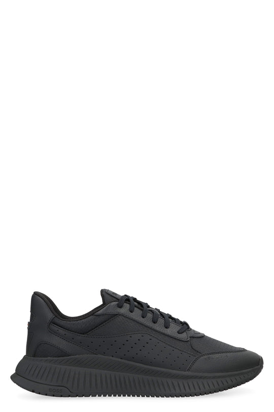 Boss Sneakers Ttnm Evo With Jacquard Monogram