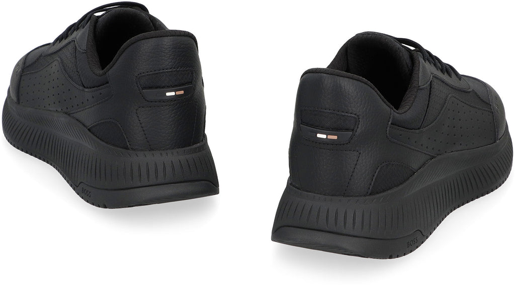 Boss Sneakers Ttnm Evo With Jacquard Monogram