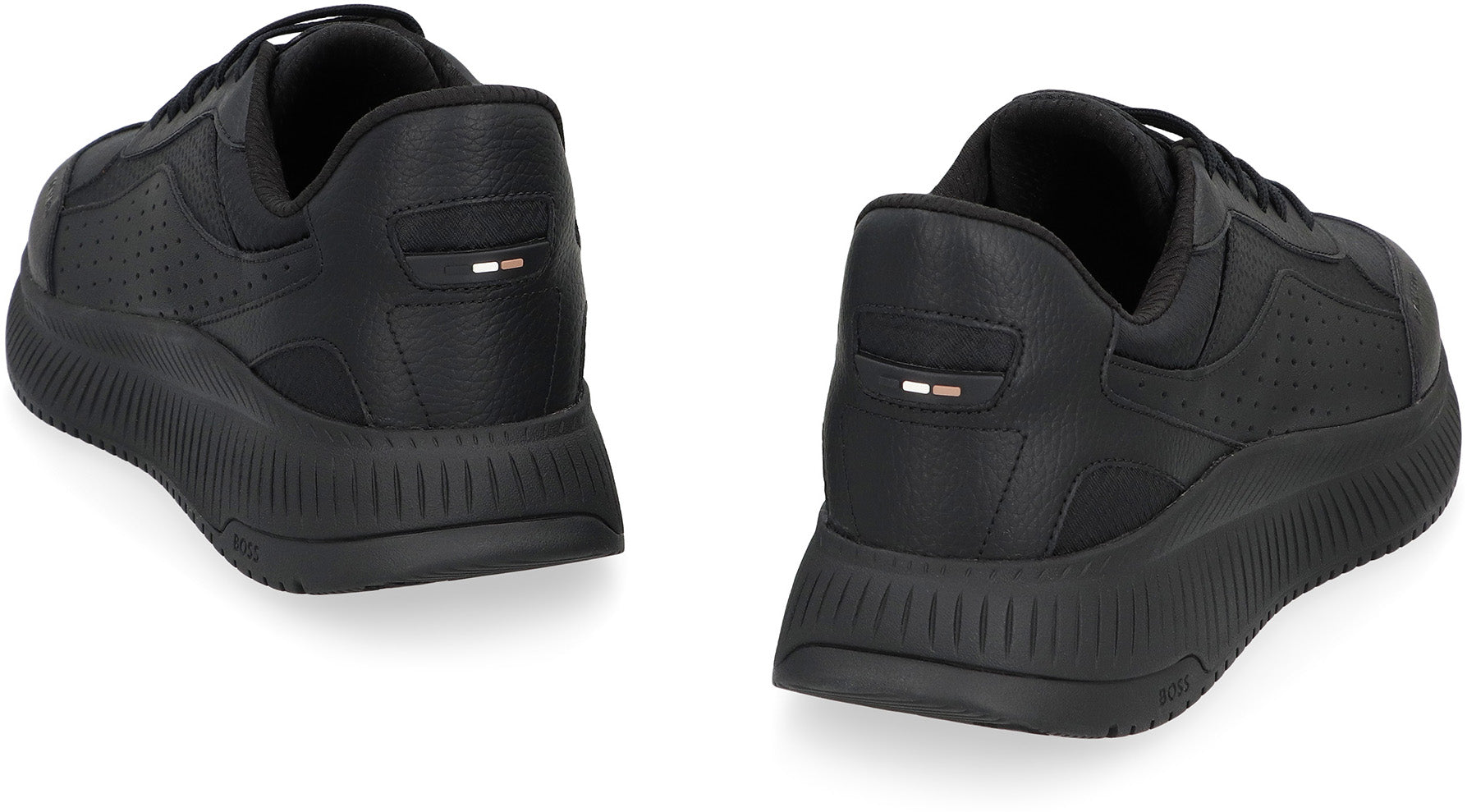 Boss Sneakers Ttnm Evo With Jacquard Monogram