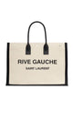 Saint Laurent Rive Gauche Print Tote Bag