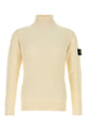 Stone Island Ivory Wool Sweater