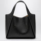Stella Mccartney Black Medium Stella Logo Bag
