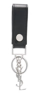 Saint Laurent Saint Laurent Cassandre Man Leather Key Ring