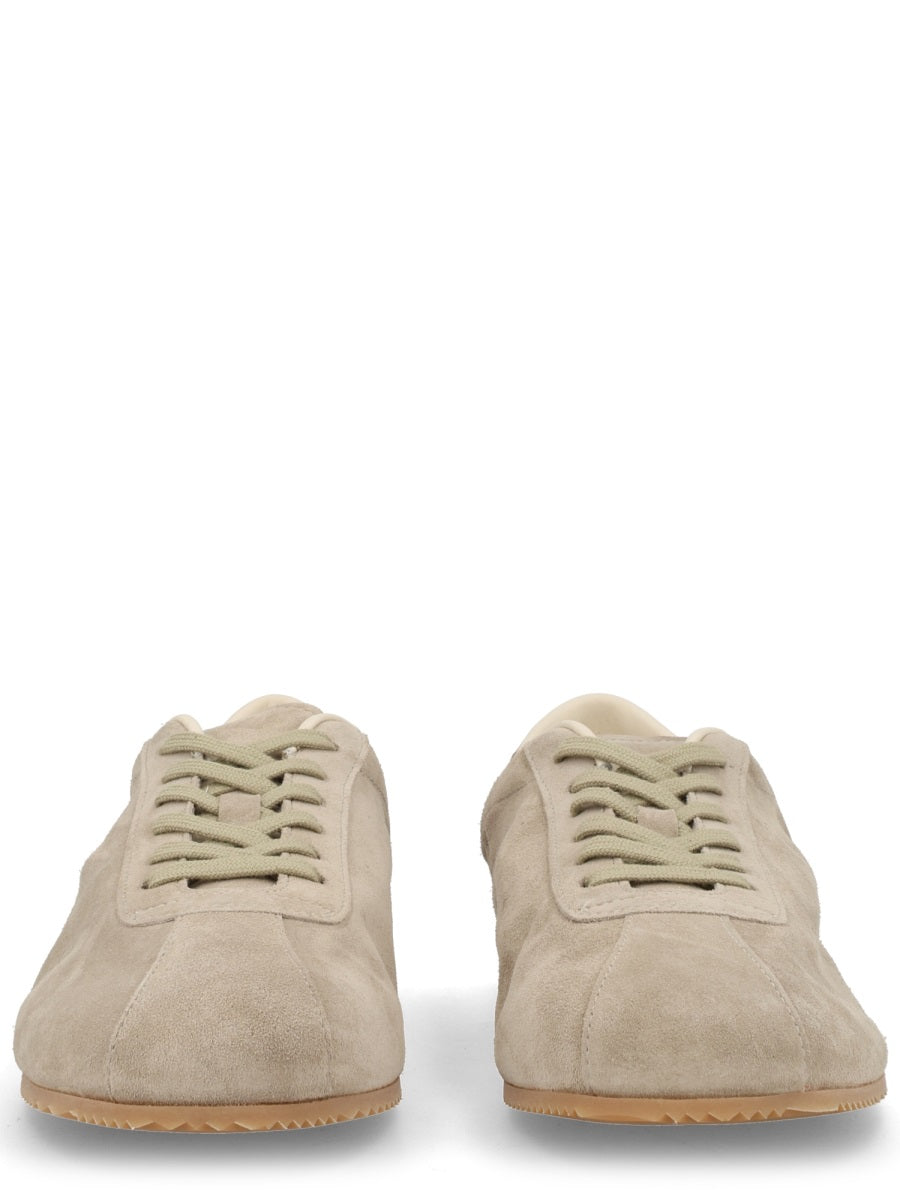 Common Projects Grey Leather Italian Sneakers