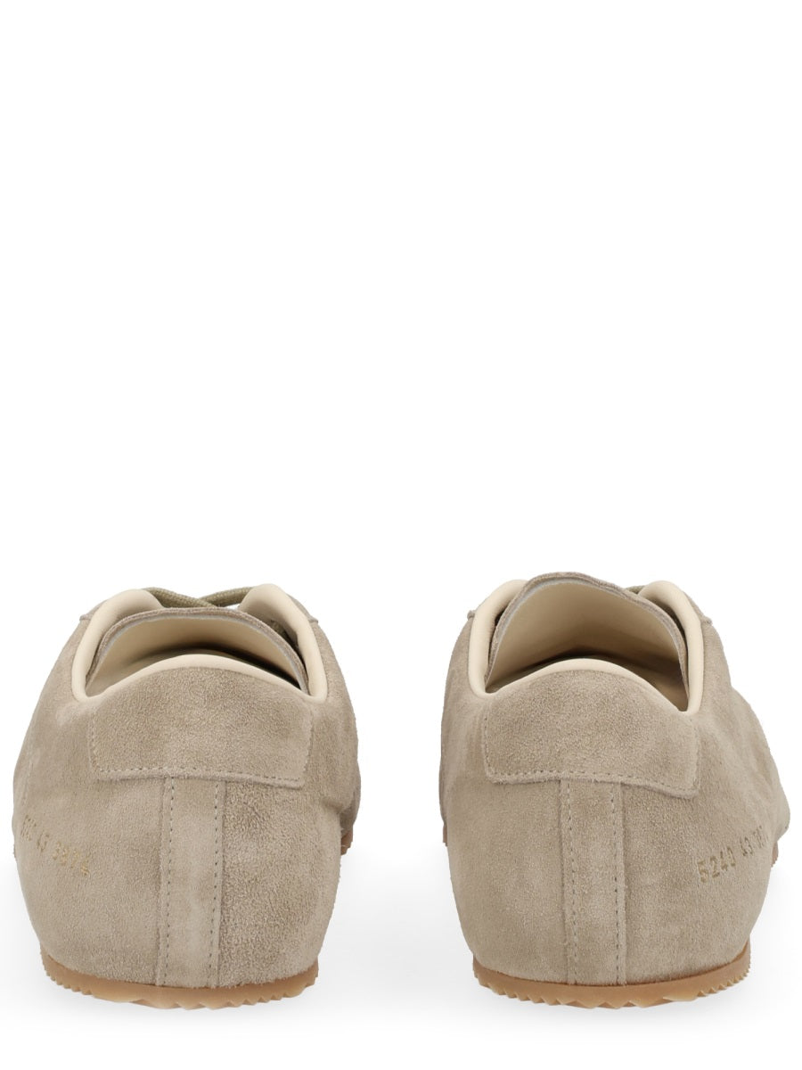 Common Projects Grey Leather Italian Sneakers
