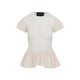 Simone Rocha Sheer Ballet Peplum Top
