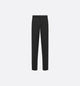Dior Homme Black Wool Mohair Regular Pants