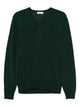 Ferrante V Neck Jersey Silk/Wool