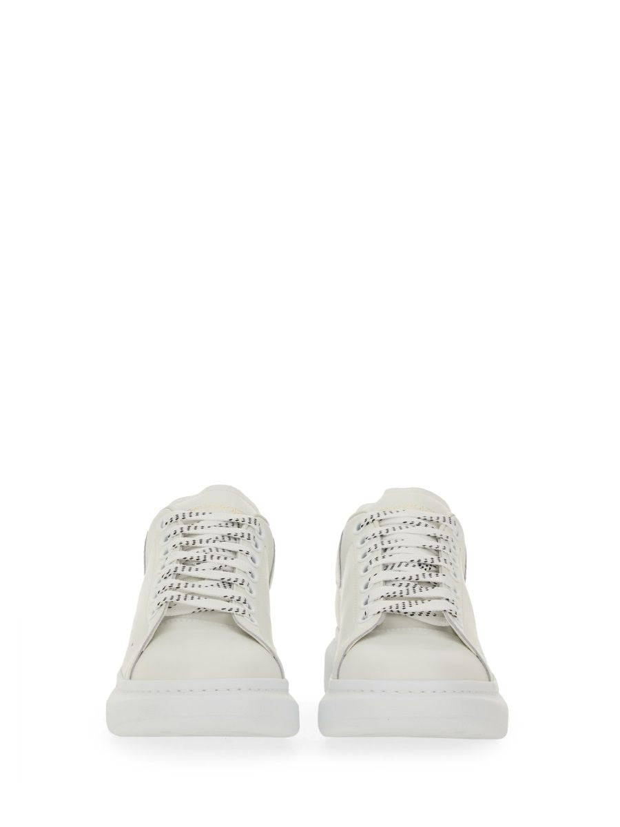 Alexander Mcqueen Leather Chunky Sneakers