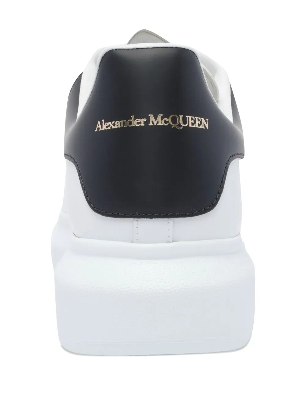 Alexander Mcqueen Oversized Lace-Up Leather Sneakers