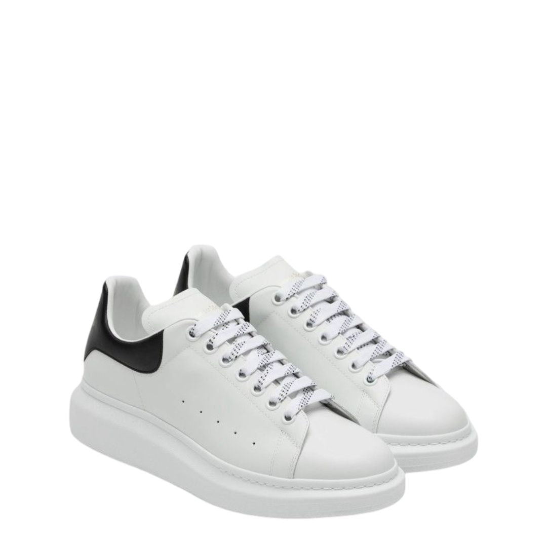 Alexander Mcqueen Oversized Lace-Up Leather Sneakers