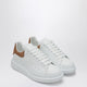 Alexander Mcqueen White Suede Panel Chunky Sole Sneakers