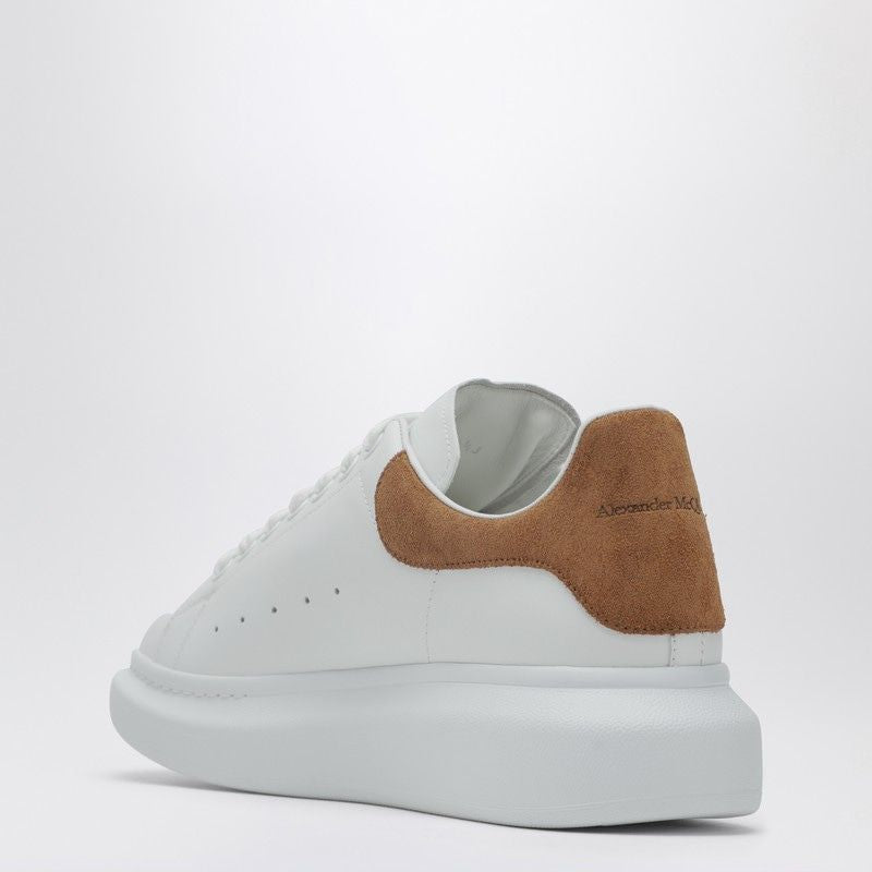 Alexander Mcqueen White Suede Panel Chunky Sole Sneakers