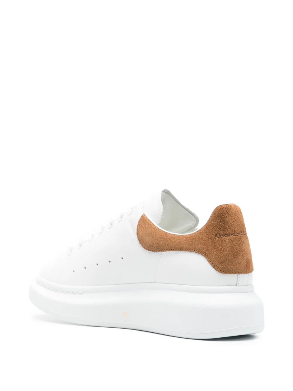 Alexander Mcqueen White Suede Panel Chunky Sole Sneakers