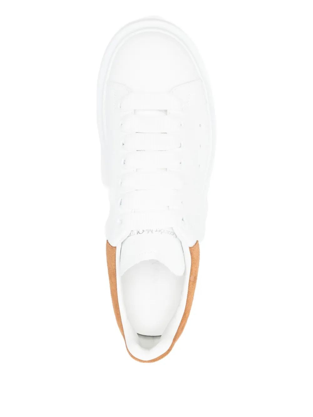 Alexander Mcqueen White Suede Panel Chunky Sole Sneakers
