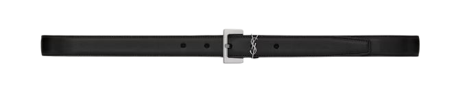Saint Laurent Cassandre Slim Belt