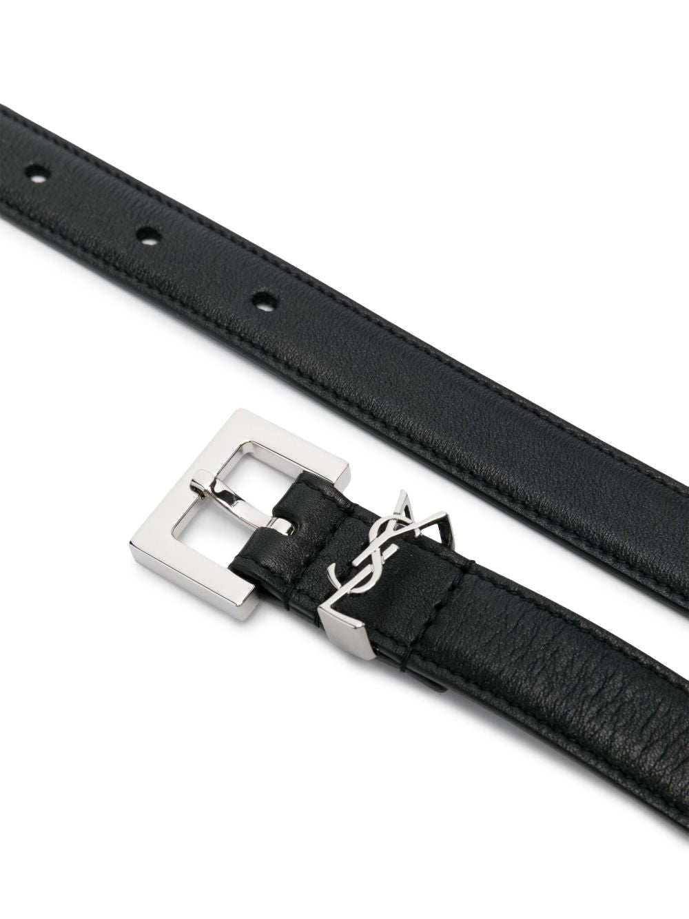 Saint Laurent Cassandre Slim Belt