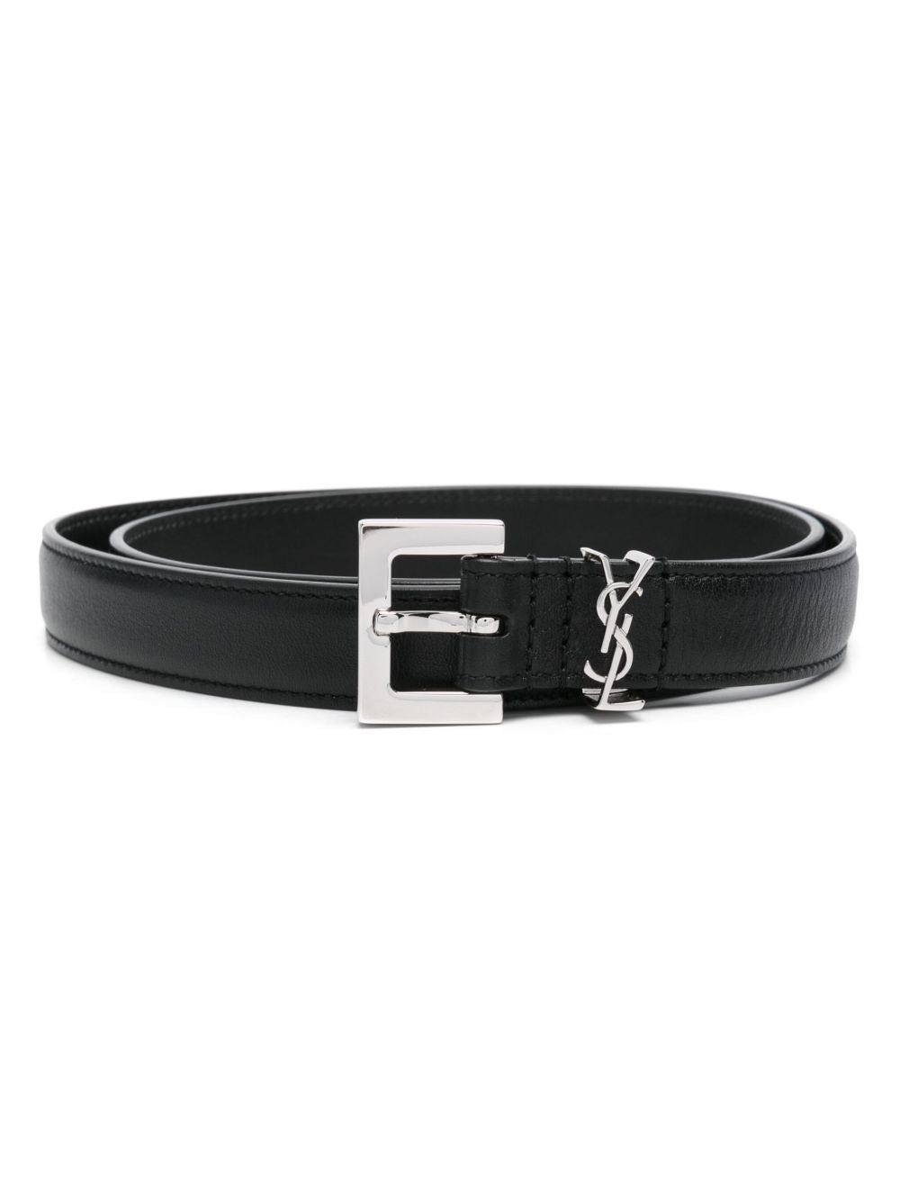 Saint Laurent Cassandre Slim Belt