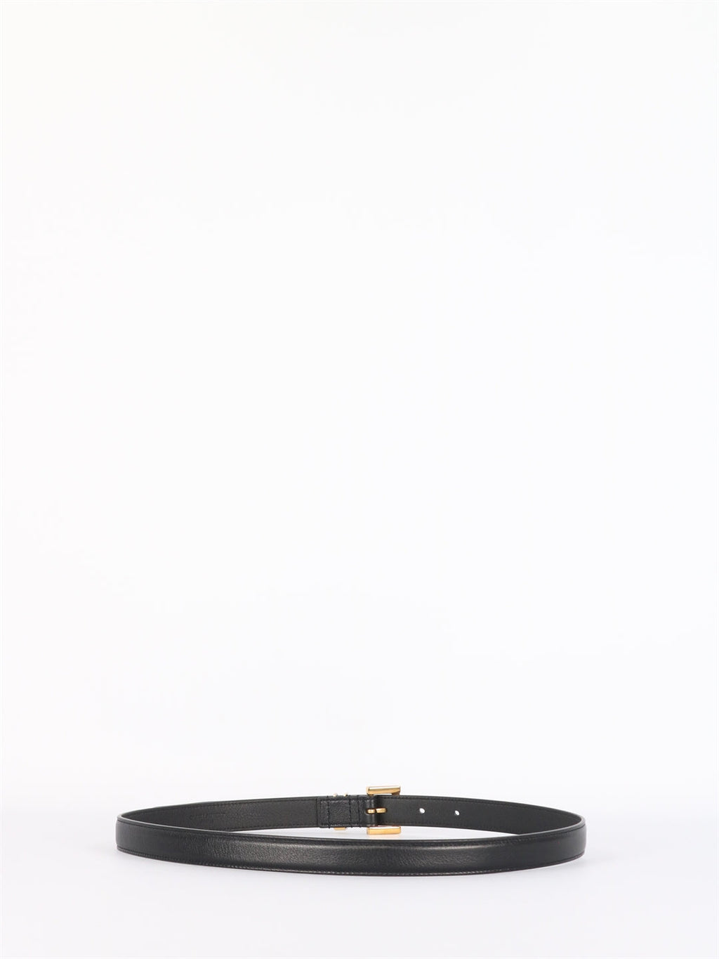 Saint Laurent Cassandre Leather Belt