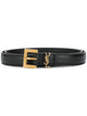 Saint Laurent Monogram Square Buckle Belt