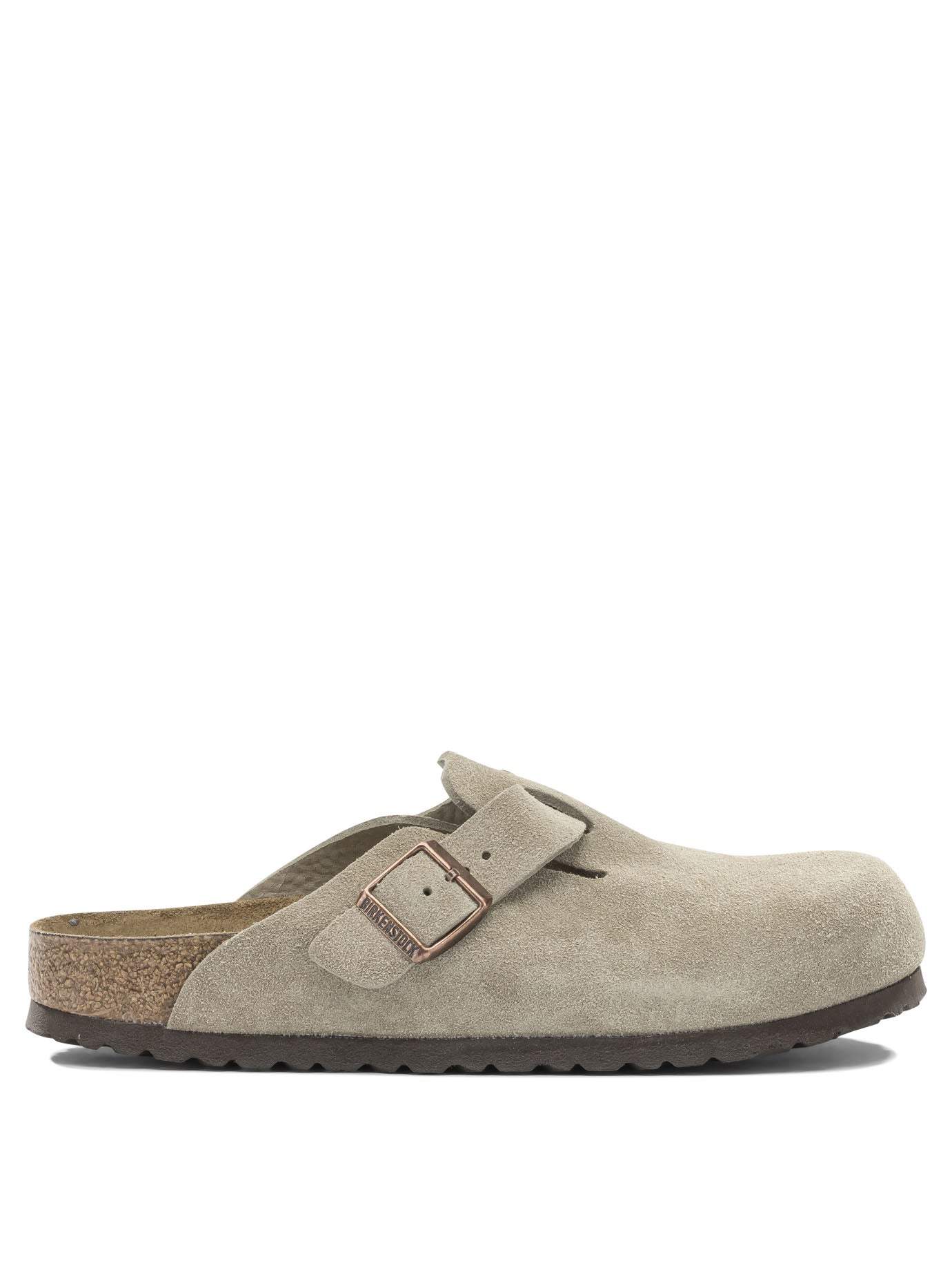 Birkenstock Beige Suede Loafers