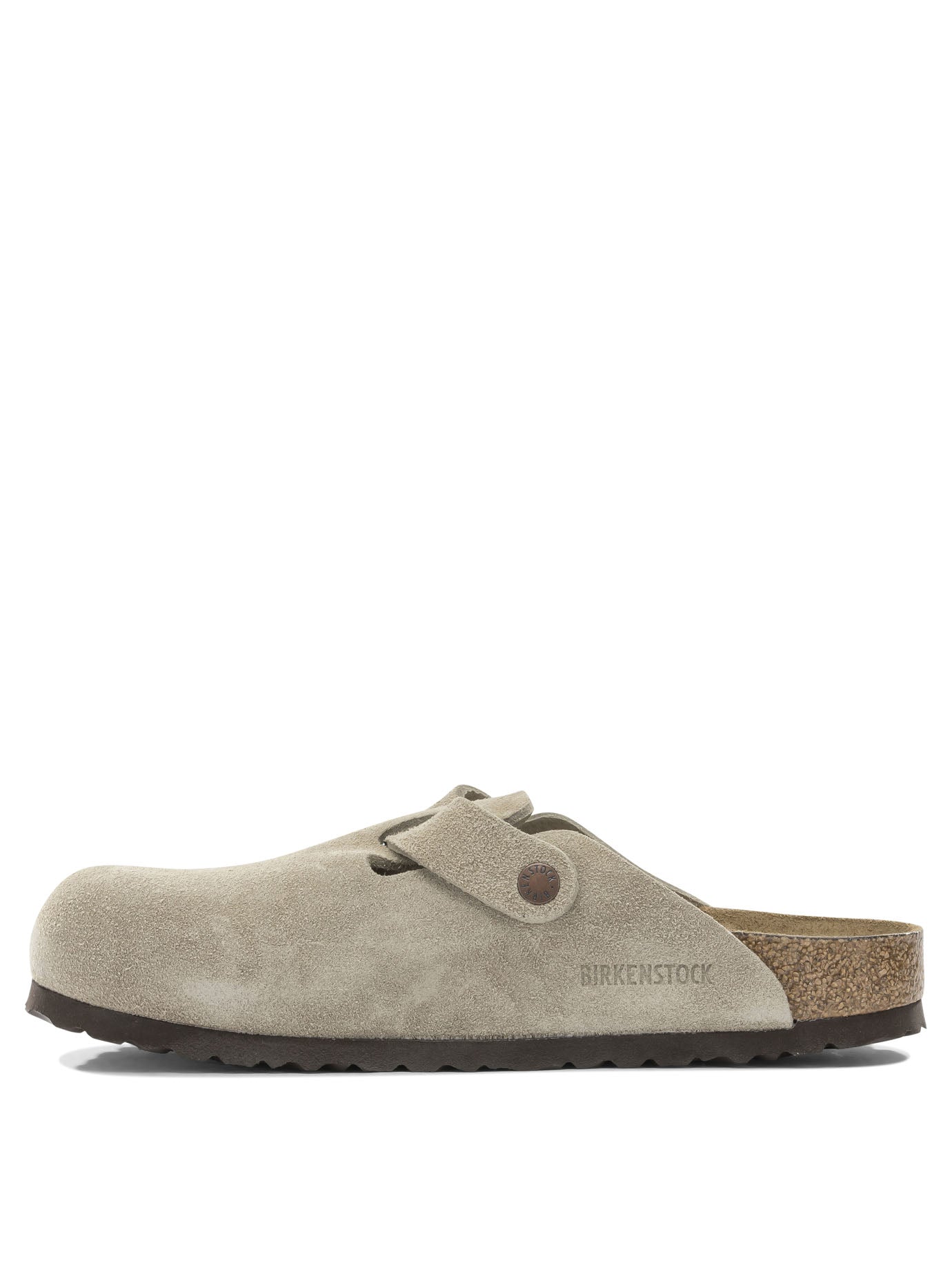 Birkenstock Beige Suede Loafers